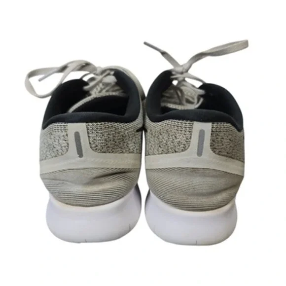 Nike Free RN‎ Women's Running Shoes Light Gray Black Size 8.5 - Picture 2 of 7